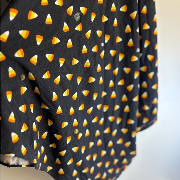 Def Leppard Upcycled Vintage Kantha Quilt Butterfly Poncho Shirt , Size Large - Picture 6 of 12